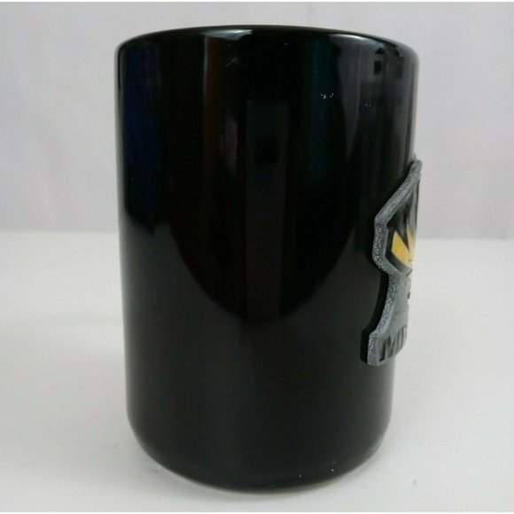 NCAA Missouri Tigers Black Coffee Cup With 3D Tiger Logo 4.5" Tall x 4.5" Wide - Picture 2 of 6
